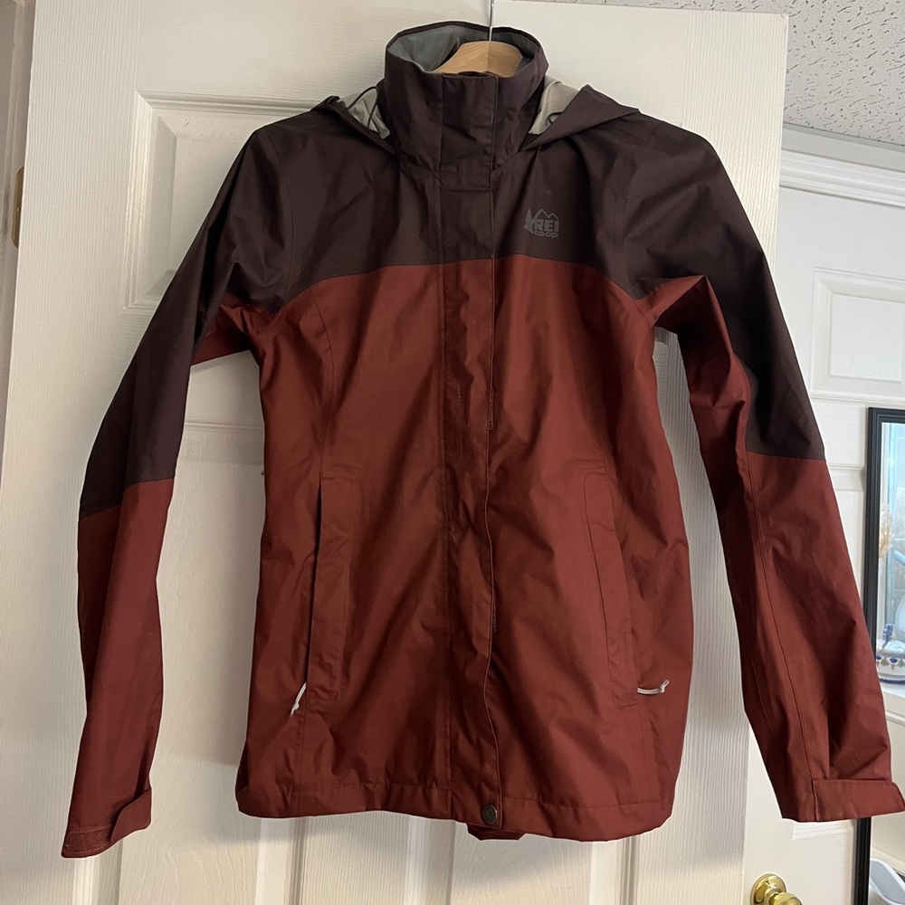 REI Rain Jacket - Maroon Color